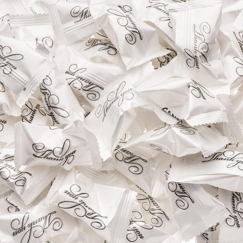 Candy Envy - Modern Thank You Buttermints - 13 oz. Bag - Approximately 100 Individually Wrapped Candy Mints - Reception Desk - Image 2